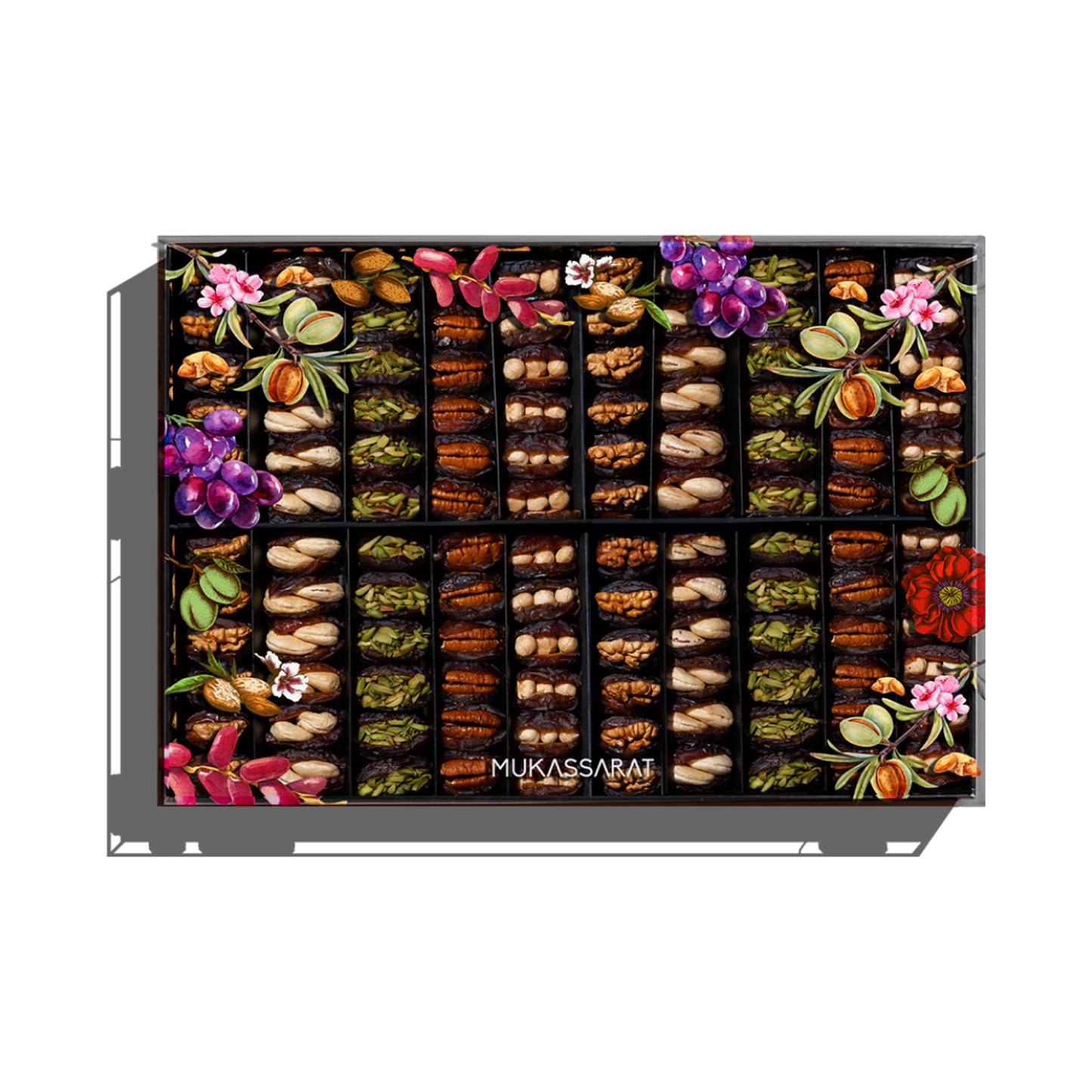 Large Acrylic Dates Set